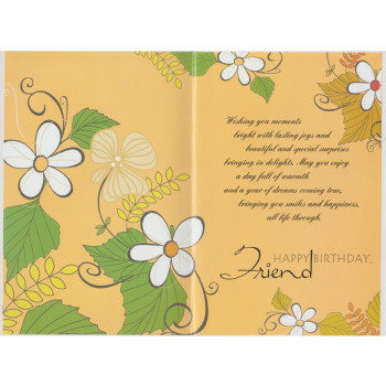 Friend Birthday Card Small