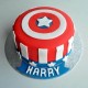 Order Captain America Cakes Online From Cake Express For Delivery in Greater Noida and Noida Extension