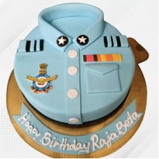Air Force Uniform Birthday Cake