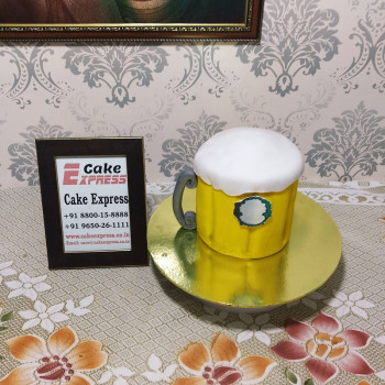 Beer Mug Designer Cake