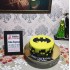 Batman Theme Customized Cake