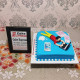 Tech Guy Theme Fondant Cake Delivery in Greater Noida