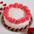 Roses Around Designer Truffle Fondant Cake