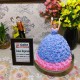 Barbie in Purple Floral Roses Cake Delivery in Greater Noida