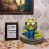 Minion Delight Fondant Cake
