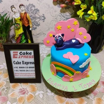 My Little Pony Fondant Cake