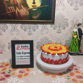 Mixed Fruit Delight Cake