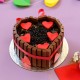 Heart Shaped KitKat Cake Delivery in Greater Noida