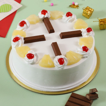 KitKat Pineapple Cake