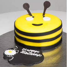Bumblebee Fondant Cake