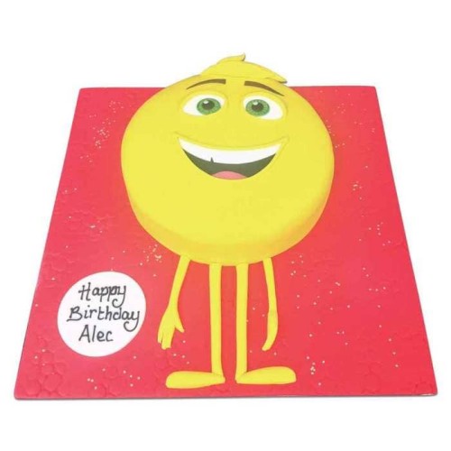 Emoji Gene Fondant Cake Delivery in Greater Noida