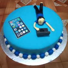 Gadget Lover Guy Theme Cake