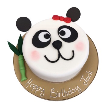 Panda Party Fondant Cake