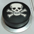 Skull Theme Fondant Cake