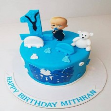 Boss Baby Kids Birthday Theme Cake