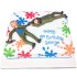 Paintball Splat Theme Fondant Cake