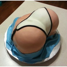Big Butt Naughty Fondant Cake