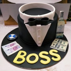 The Big Boss Fondant Cake