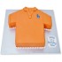 Orange Polo Shirt Fondant Cake