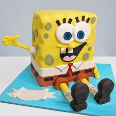 Spongebob Fondant Cake