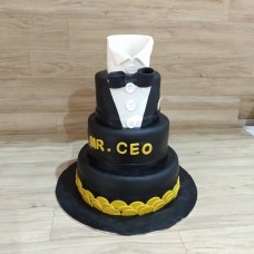 Gentleman CEO Birthday Cake