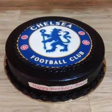 Chelsea Football Club Logo Photo Cake