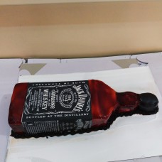 Jack Daniels Bottle Cake