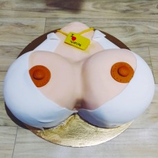 Naked Boobs Adult Cake