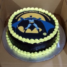 Batman Cartoon Photo Cake