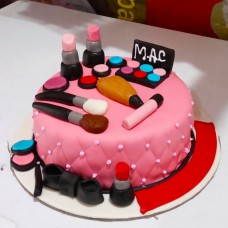 MAC Makeup Kit Fondant Cake