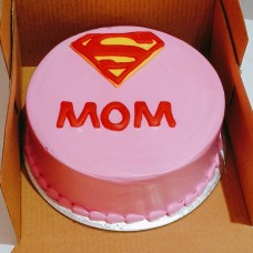 Super MOM Birthday Cake